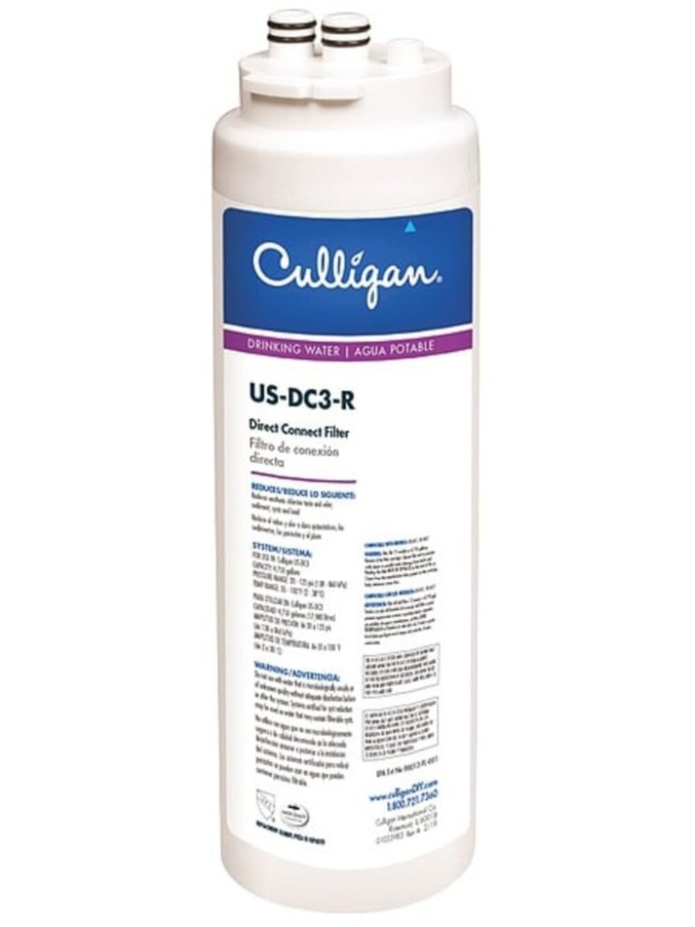 Culligan US-DC3-R Under-Sink Water Filter Cartridge